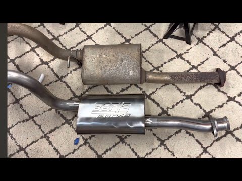 Replacing Flowmasters with Borla Pro XS on a Foxbody Mustang: are they quieter?
