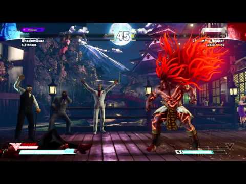 STREET FIGHTER V (BETA)_ Necalli vs Karin