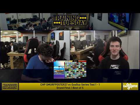 SMURFPOSTER27 (Sephiroth) vs GuyGuy (Luigi) | Training Tuesday #124 Grand Final