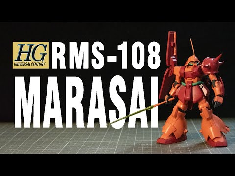 HGUC RMS-108 Marasai Quick Build Montage and Showcase