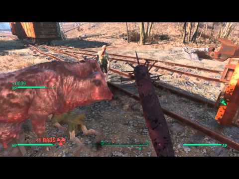 Fallout 4- Flying Brahmin