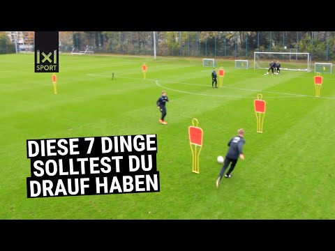 Die Y-Passform // Vielseitige Fussballübung der Profis ⚽️  // Auftaktbewegungen, Pässe, Finten, etc.