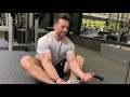 100 Reps Seated Biceps Curls with Cable