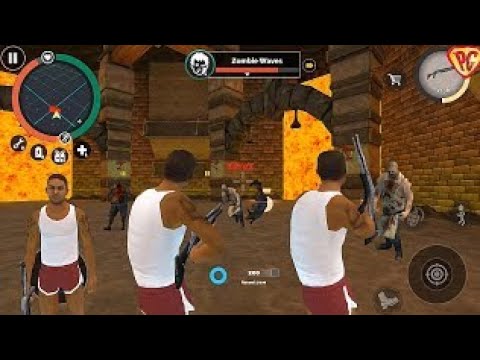 Vegas Crime Simulator 2 (Heavy Laser Gun Destroy Helicopter) Prisoner Joker - Android Gameplay HD#02