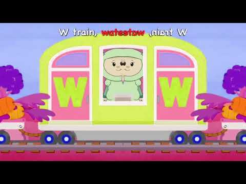 Alphabet Train Food Train Mother Goose Club Rhymes for Kids in G Major 19