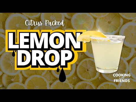 How to Make the YUMMIEST LEMON DROP Shots (easy drink for summer)