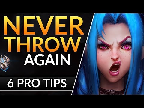 6 Ways YOU HARD THROW - Pro Tips to CRUSH Ranked | League of Legends Challenger Guide