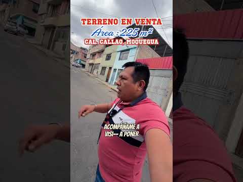 Propiedad en venta en Moquegua: Calle Callao con Ilo, 200 m² por $100,000
