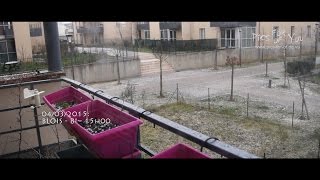 preview picture of video '2015-03-04 Blois - grêle - hail - Hagel'