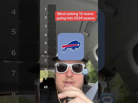 The PERFECT Blind Ranking list for the 2024 NFL Season! #nfl #ranking #nflrankings #football #chiefs