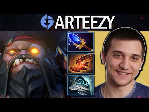 Pudge Dota 2 7.32 Gameplay EG.Arteezy with Overwhelming Blink and Aghanims #dota2 #dota2gameplay