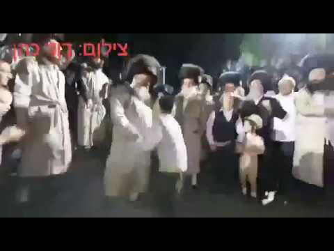 Lelover Rebbe Dancing With An Orphan - Sivan 5777