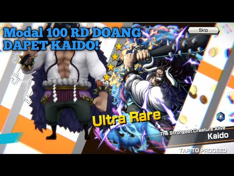 Cara Gacha Hoki Di Banner Kaido Extreme | one piece bounty rush
