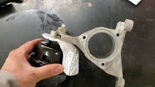 Impala rattle, rear engine mount