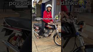 Download lagu POV adiku nyilih motoku 😭| story wa anak motor cb herex #repost #fypシ゚viral mp3
