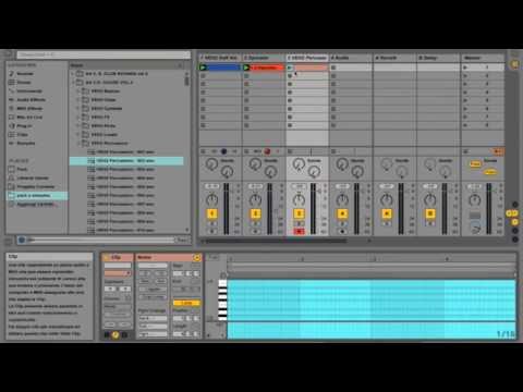 TUTORIAL ABLETON LIVE 9 - TECHNO GROOVE