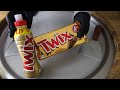 ASMR TWIX Chocolate Bar And Drink Ice Cream Rolls Oddly Satisfying ASMR Video With TWIX