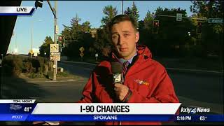 I90 on-ramp at Walnut may close in near future