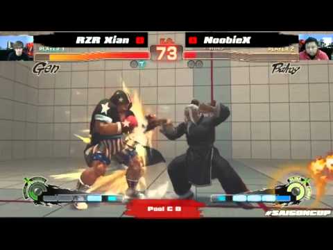 Saigon Cup 2014 - Pool D, Gen (Xian) vs Balrog (NoobieX)