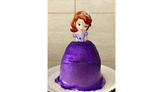 MEU PRIMEIRO BOLO TSUNAMI PRINCESINHA SOFIA | PULL ME UP CHARACTER CAKE