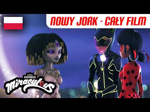 🐞 MIRACULUM: ZJEDNOCZENI HEROSI W NOWYM JORKU – Cały Film PO POLSKU 🇵🇱🐾 | Biedronka i Czarny Kot