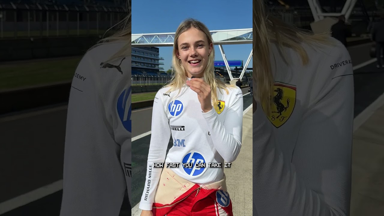 Alba Larsen takes you corner by corner around Silverstone | F1 ACADEMY
