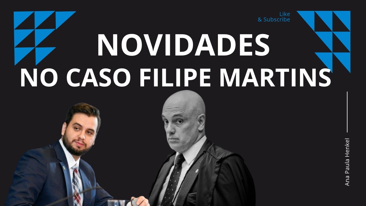 O nome de FILIPE MARTINS vai DERRUBAR ALEXANDRE DE MORAES nos EUA