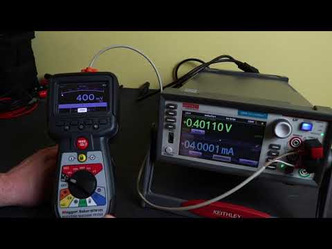 Megger MTR105 vs Keysight U1461A with 4-20mA Measurement Test