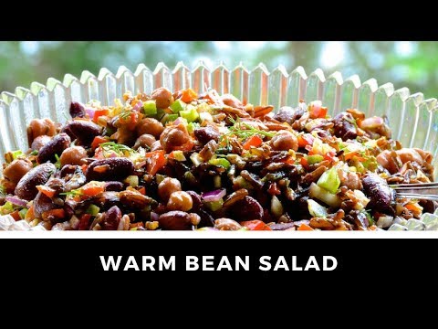 The best WARM BEAN SALAD!