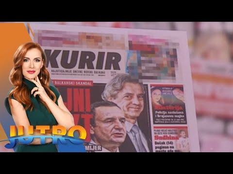 PRELISTAVANJE: Dušan Stojaković i Zoran Milosavljević - JUTRO