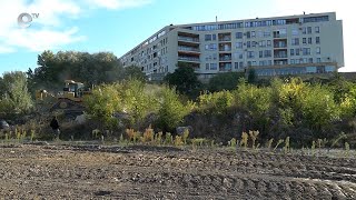 Започна изграждането на допълнителен буферен паркинг в Кърджали