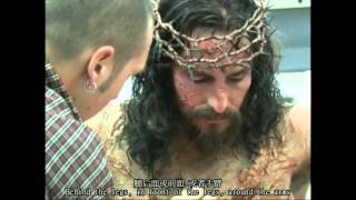 [JC喵字幕组]Making of Passion of Christ- Jim Caviezel Part Clip video