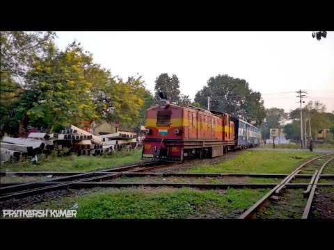 RARE - Narrow Gauge Train crossing Broad Gauge Diamond Crossing in Nagpur!