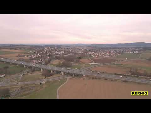 Münchberg, Münchberger Senke, am Ende mit einer Hyperlapse