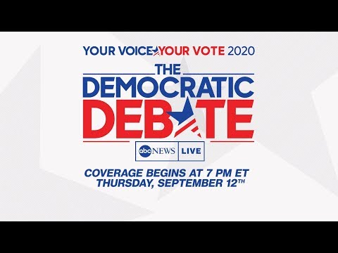 ABC News Democratic Debate - WATCH THE FULL DEBATE (2019)