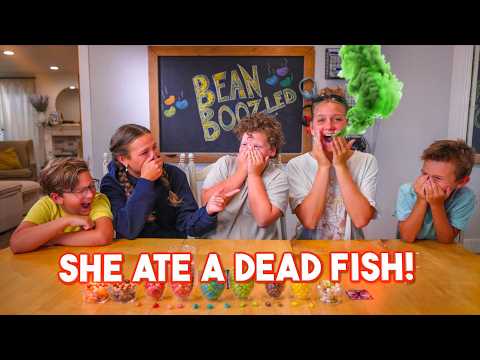 5 Kids React to Gross Jelly Beans | Bean Boozled Sibling Edition! - Family, Kingdom Kids Zone - The Moore The Merrier Vlogs
