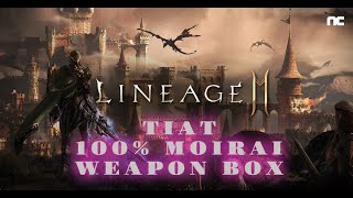 L2VALAR- TIAT BOSS 100% MOIRAI WEAPON BOX