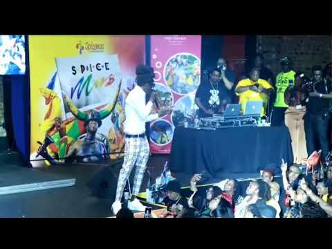 Skinny Banton Live At SpiceMas Launch NYC.