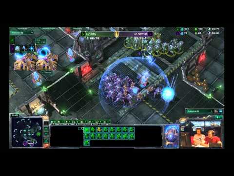 Grubby vs uThermal map1 - Grand Final ESWC 2011 Benelux Qualifiers