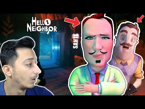 YENİ KOMŞU SAHTE HELLO NEİGHBOR'UN EVİNE GİRDİM !