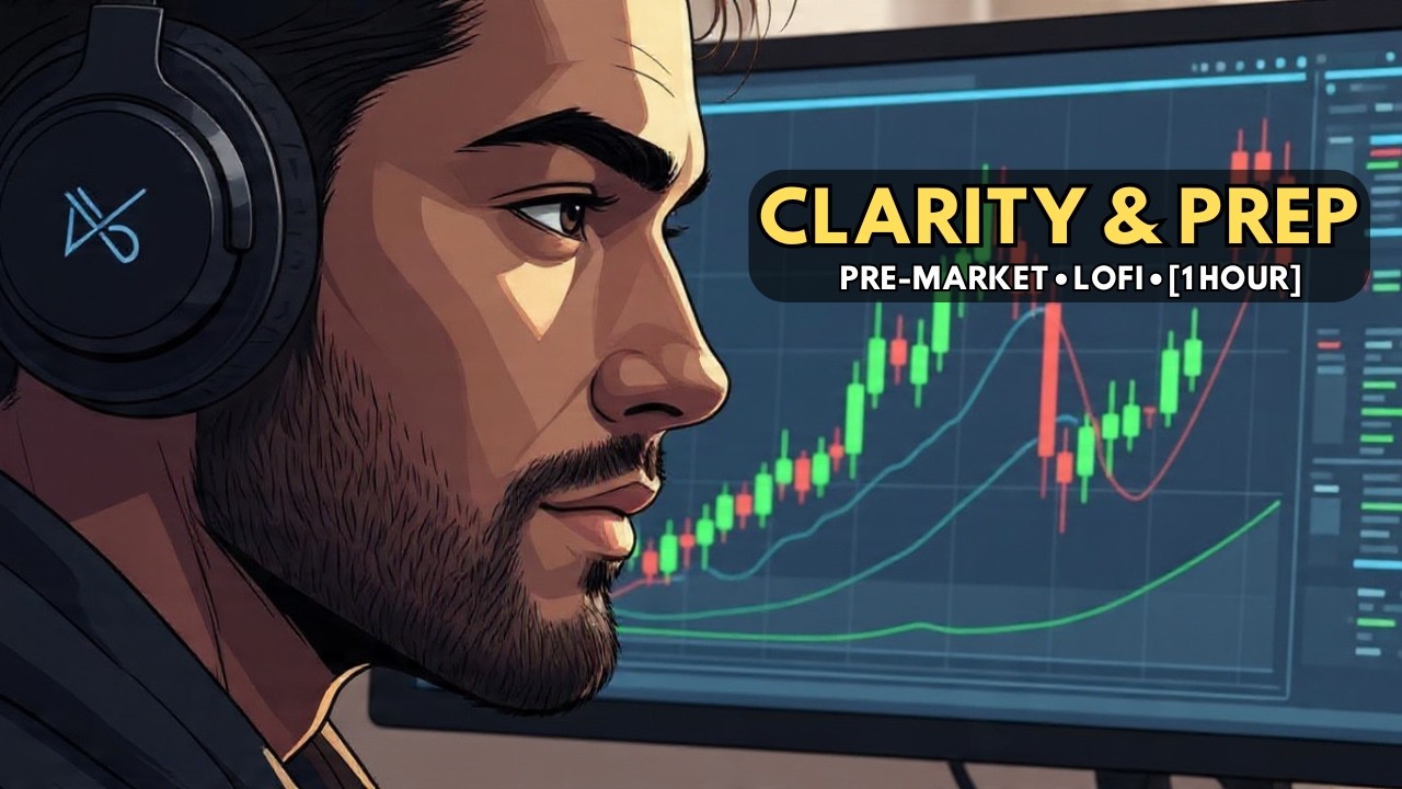 Trading Focus Music — 1 Hour Pre-Market Ambient | Clarity & Preparation (S01E03)