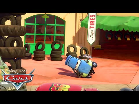 What's Guido's Secret Talent? | Pixar Cars | @disneyjr
