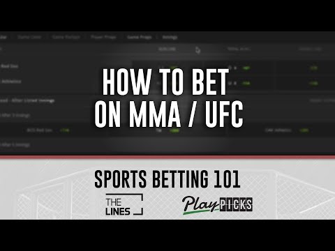 How does live betting work for MMA?