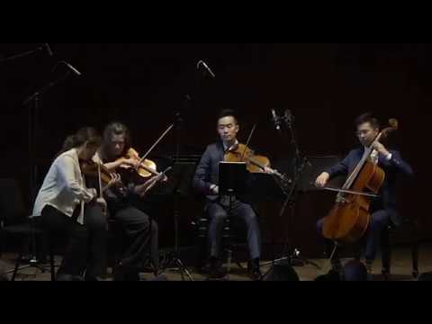 Rolston String Quartet performs I. Animé et très décidé from String Quartet in G Minor, Op. 10