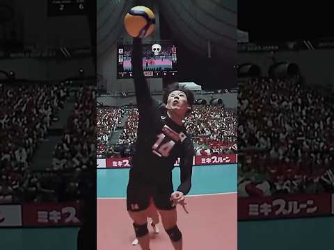 The Art of Japanese Volleyball 🥶 #epicvolleyball #volleyballworld #volleyball