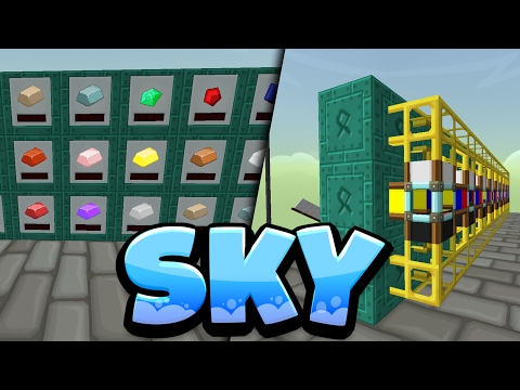 AUTOMATISCHES LAGERSYSTEM! - SKY - 11 - Minecraft SkyBlock
