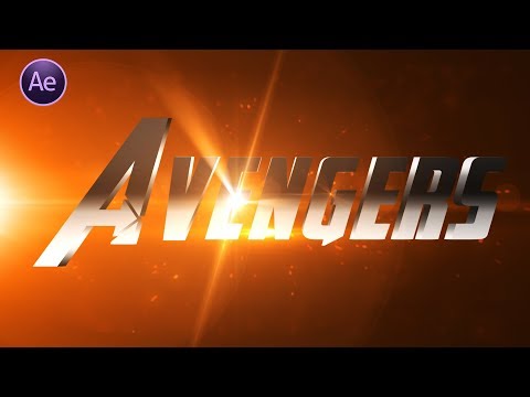 Easy After Effects Tutorial Particles Logo Text Animation Download Free Template