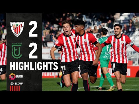 ⚽ Resumen I Bilbao Athletic 2-2 UE Cornellà I Laburpena I Primera Federación J14