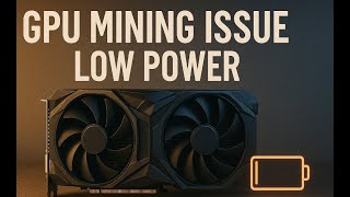 GPU Mining issue on KYRPTEX V5 Low power mode fix