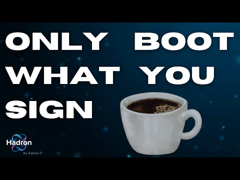 Do You Trust the OS Running on Your Device? (Trusted Boot for Kubernetes)